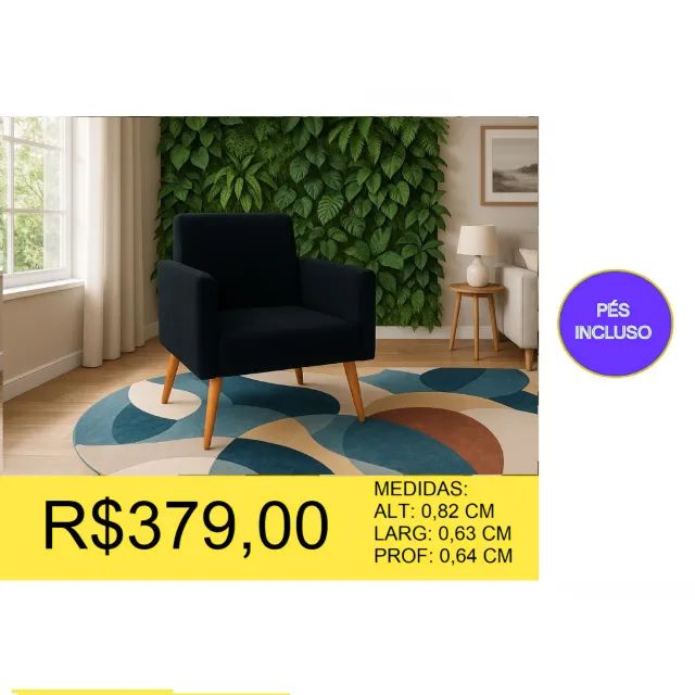 POLTRONA A PRONTA-ENTREGA  - Foto 2