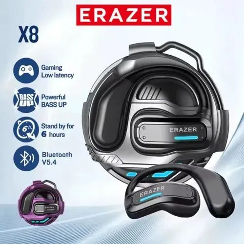 FONE ERAZER X8 Bluetooth 5.4  com inteligência Artificial  - Foto 2