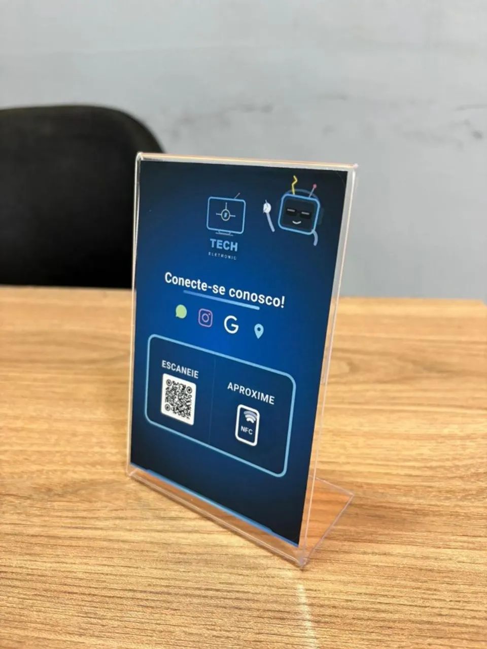 Cartão Avaliações Google NFC e QR Code | Mais Reviews, Mais Clientes - Foto 3