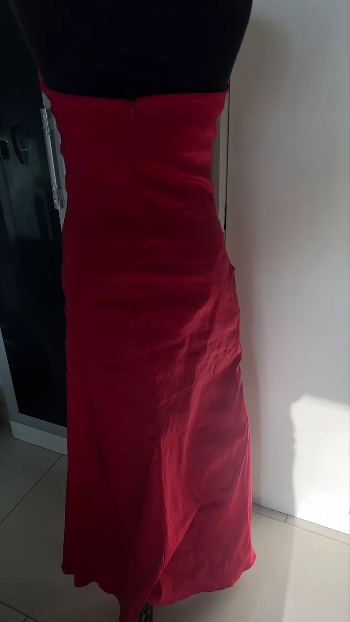 Vestido rosa veste de 42 a 46 com elastano - Foto 2