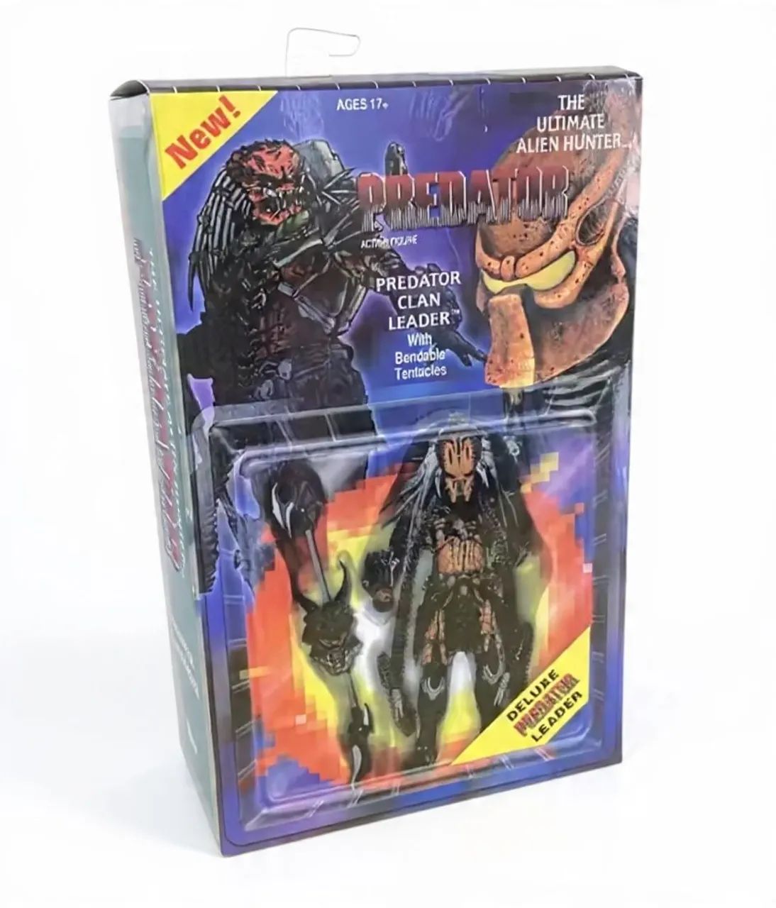 Boneco articulado Action Figure Predator Clan Leader Neca Deluxe - Foto 4