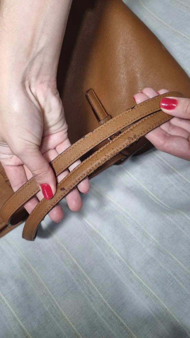 Bolsa Michael Kors Caramelo - Foto 3