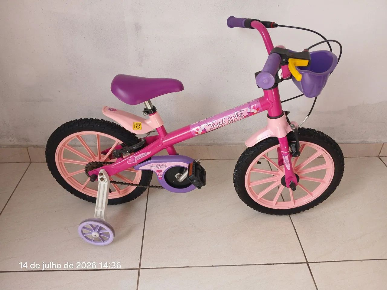 Bicicleta Infantil Aro 16