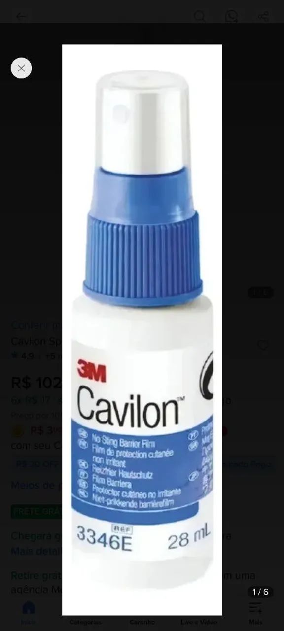 Spray película Cavilon 3m