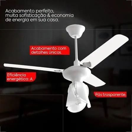 Ventilador de teto tron lestia 