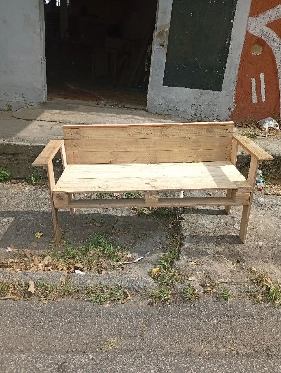 Banco de palete a pronta entrega  - Foto 5