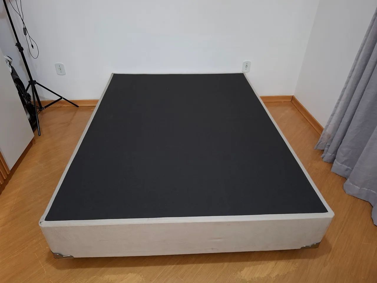 Base box cama casal 