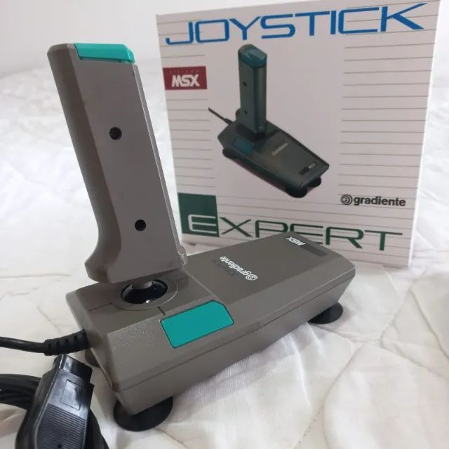 Joystick MSX Gradiente Expert c/ Lacre, Caixa e Manual - Foto 4