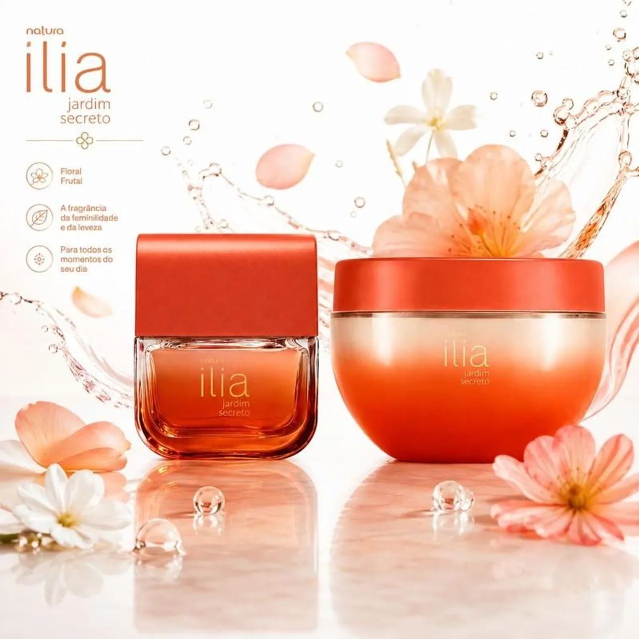 KIT HIDRATANTE E DEO PARFUM JARDIM SECRETO 