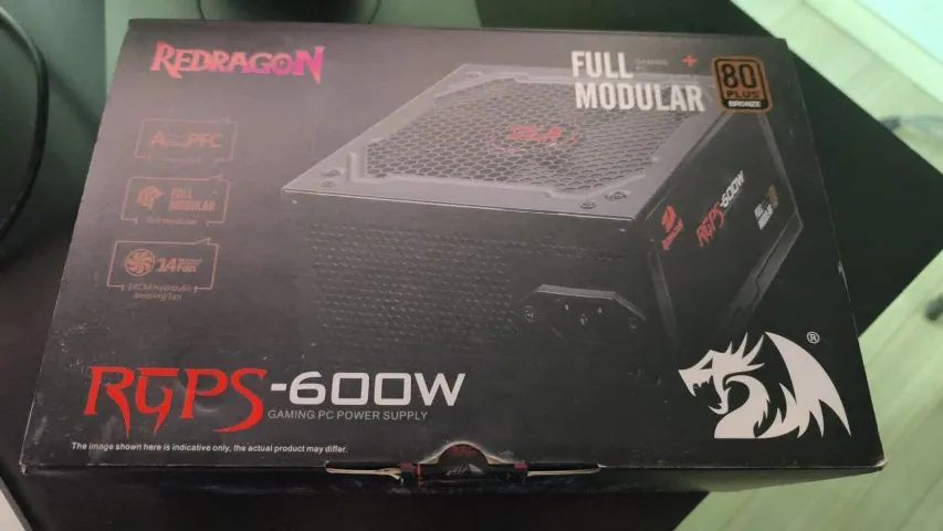 Fonte Redragon RGPS-600W Full Modular