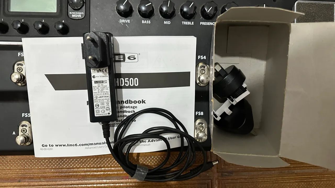Pod HD500 com caixa, case original e model packs - Foto 2