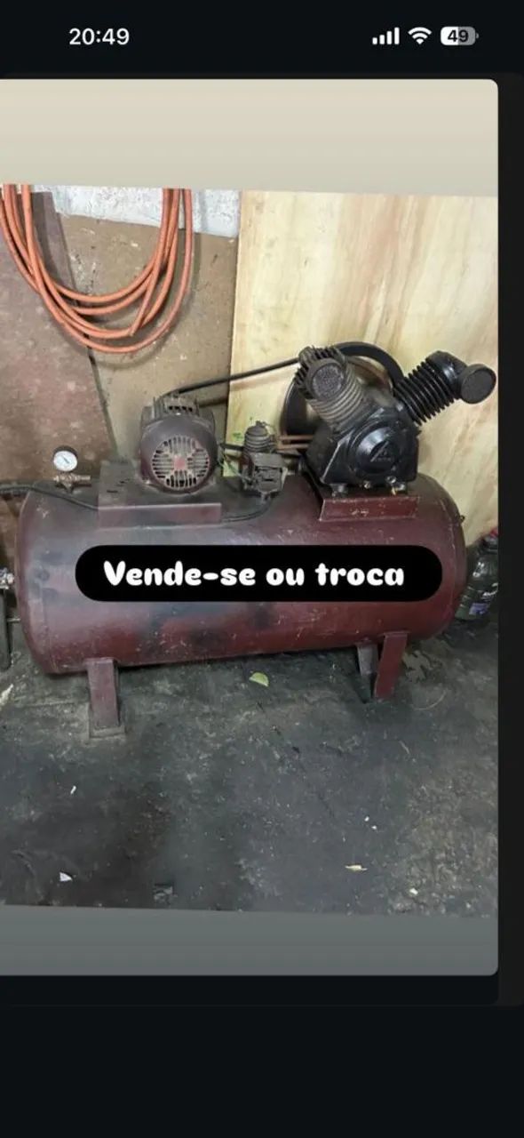COMPRESSOR DE AR DE 35 PÉS.