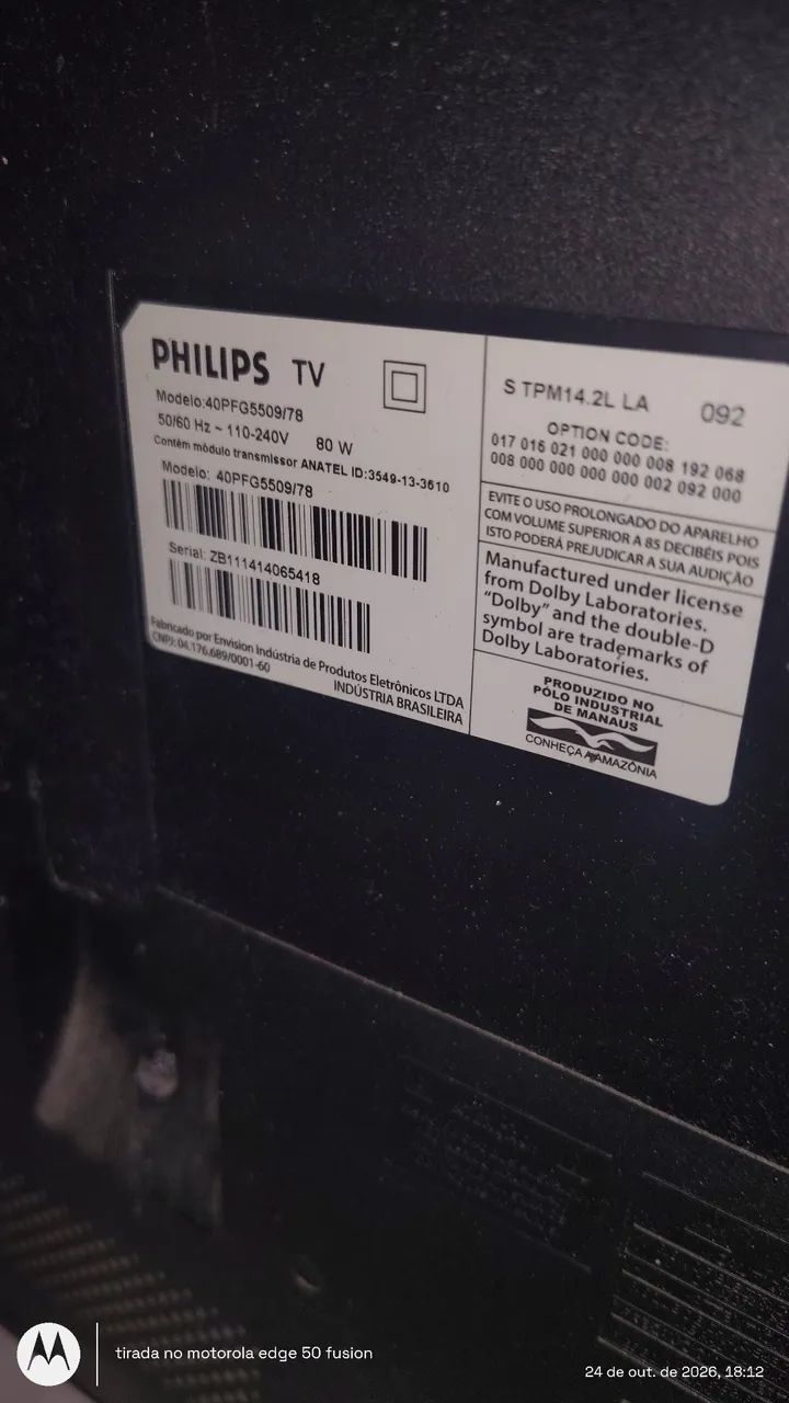 Tv Philips 40 polegadas  - Foto 4