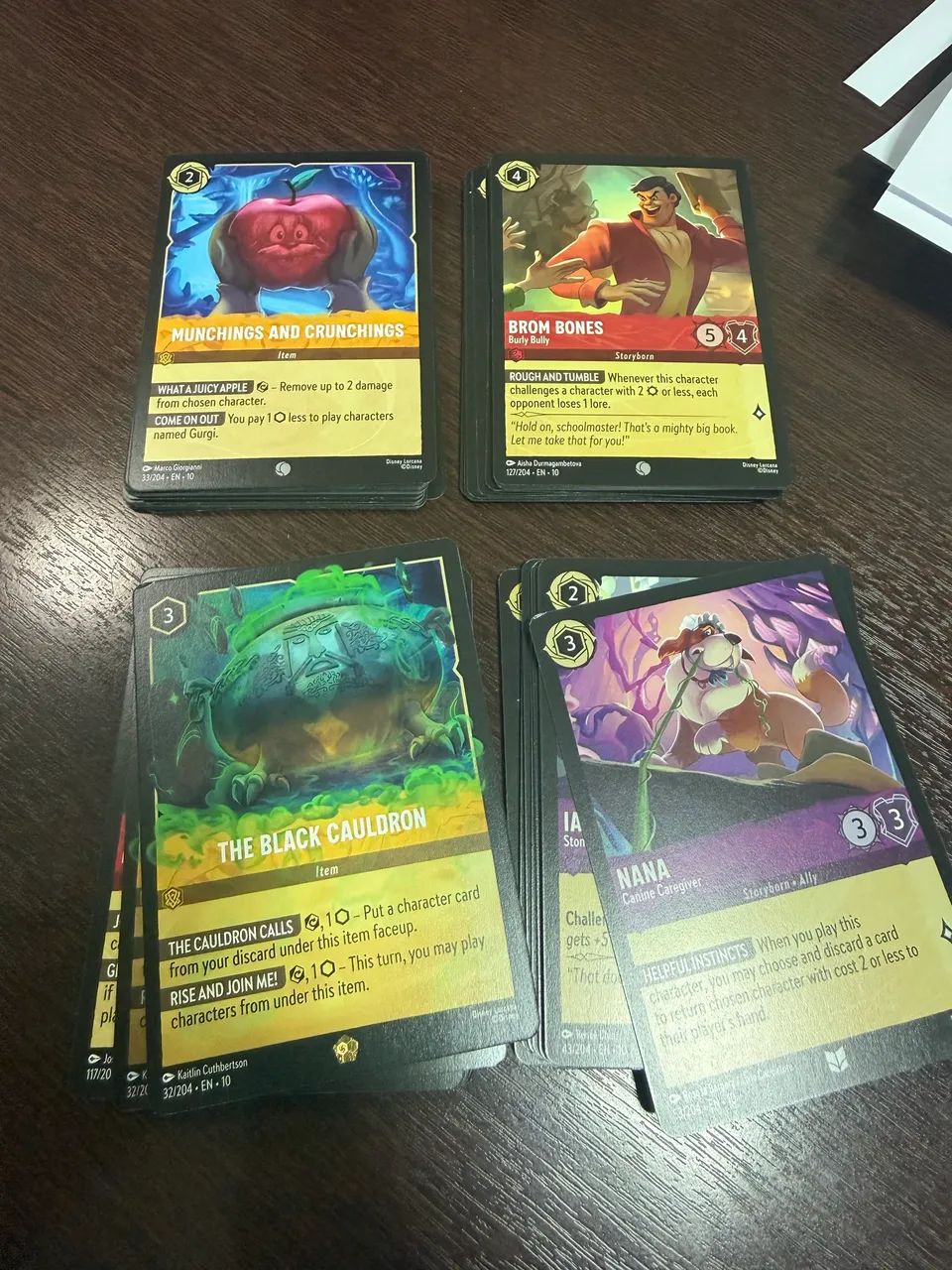Bulk Lorcana variados 