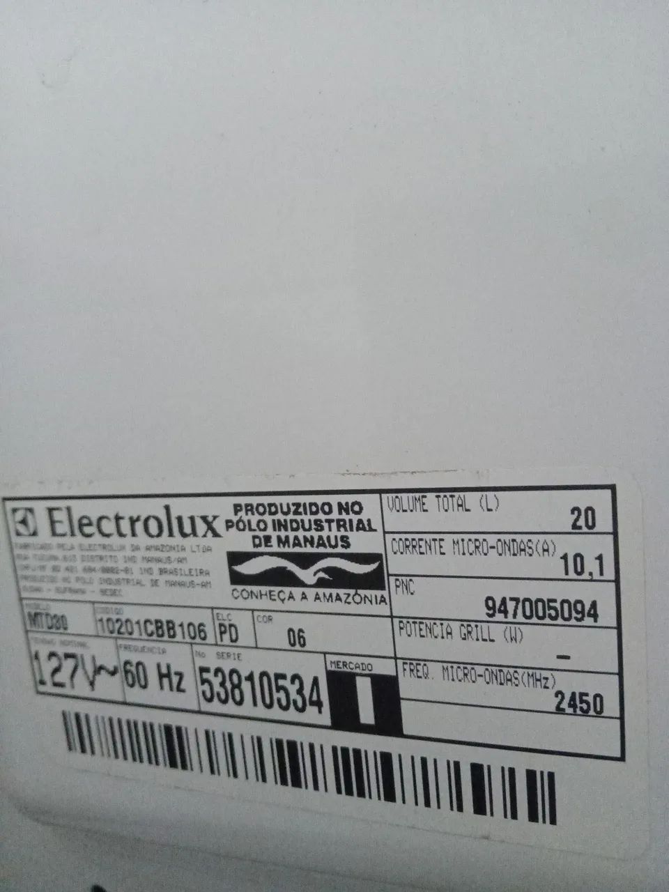 Microondas Eletrolux 20l - Foto 2