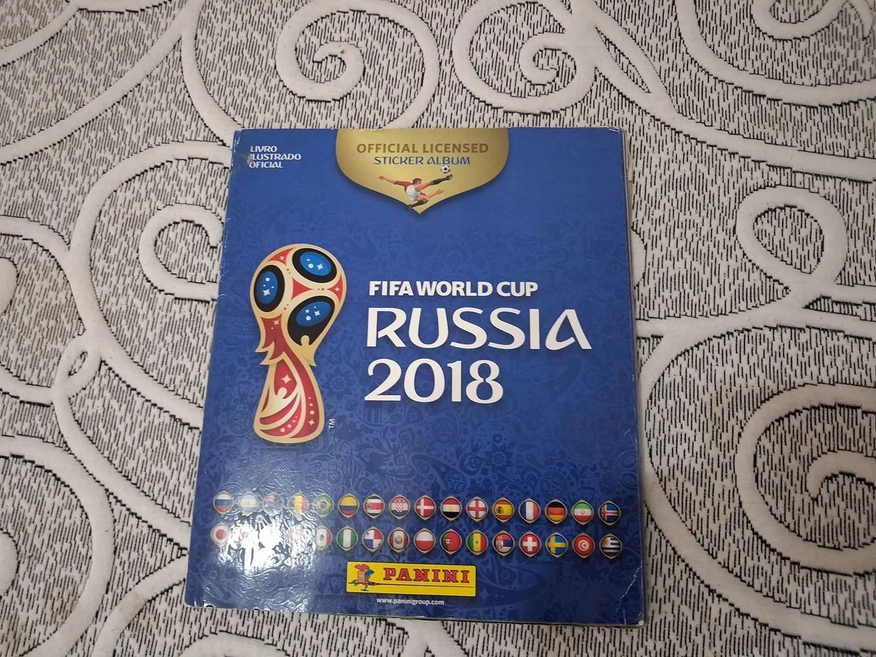 Álbuns completos de copa do mundo 
