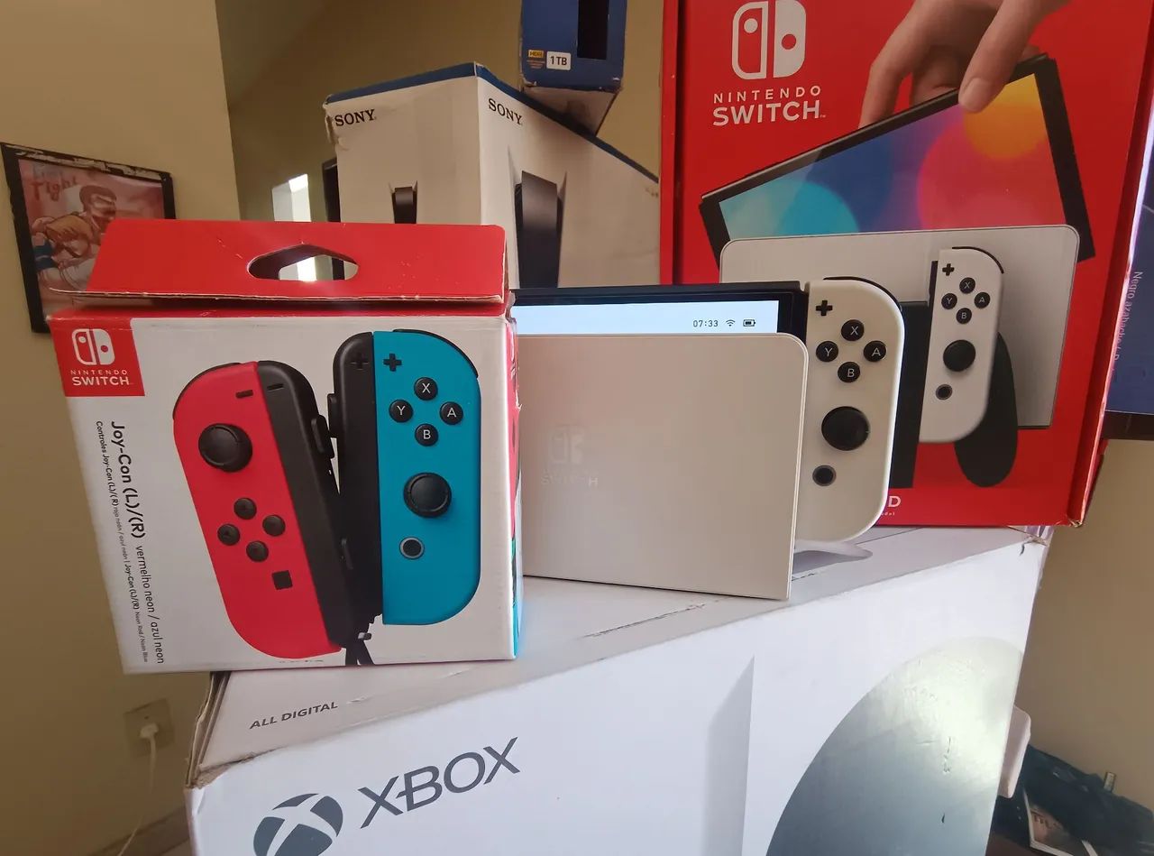 Nintendo switch OLED completo! - Foto 3