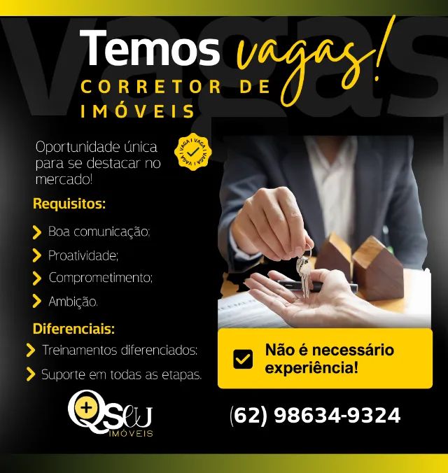 Vaga de emprego/ Sem experiência