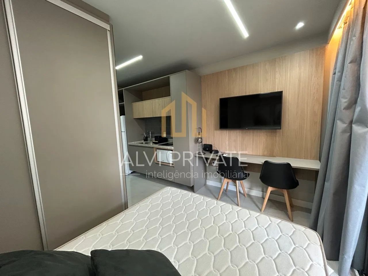 Studio Mobiliado para Locação em Perdizes | 25 m² | Varanda | Pronto para Morar - Foto 3