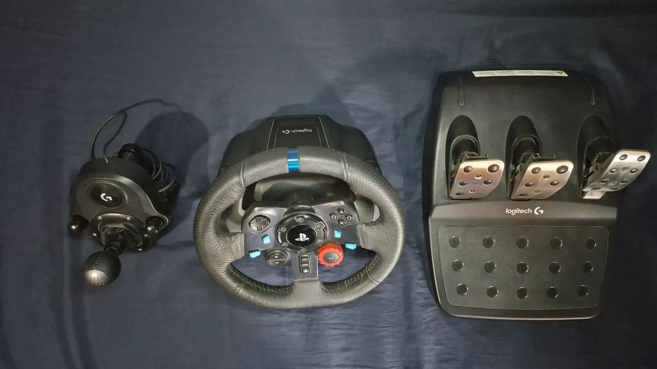Logitech G29 + Câmbio + Pedais - Funcionando Perfeitamente - Foto 3