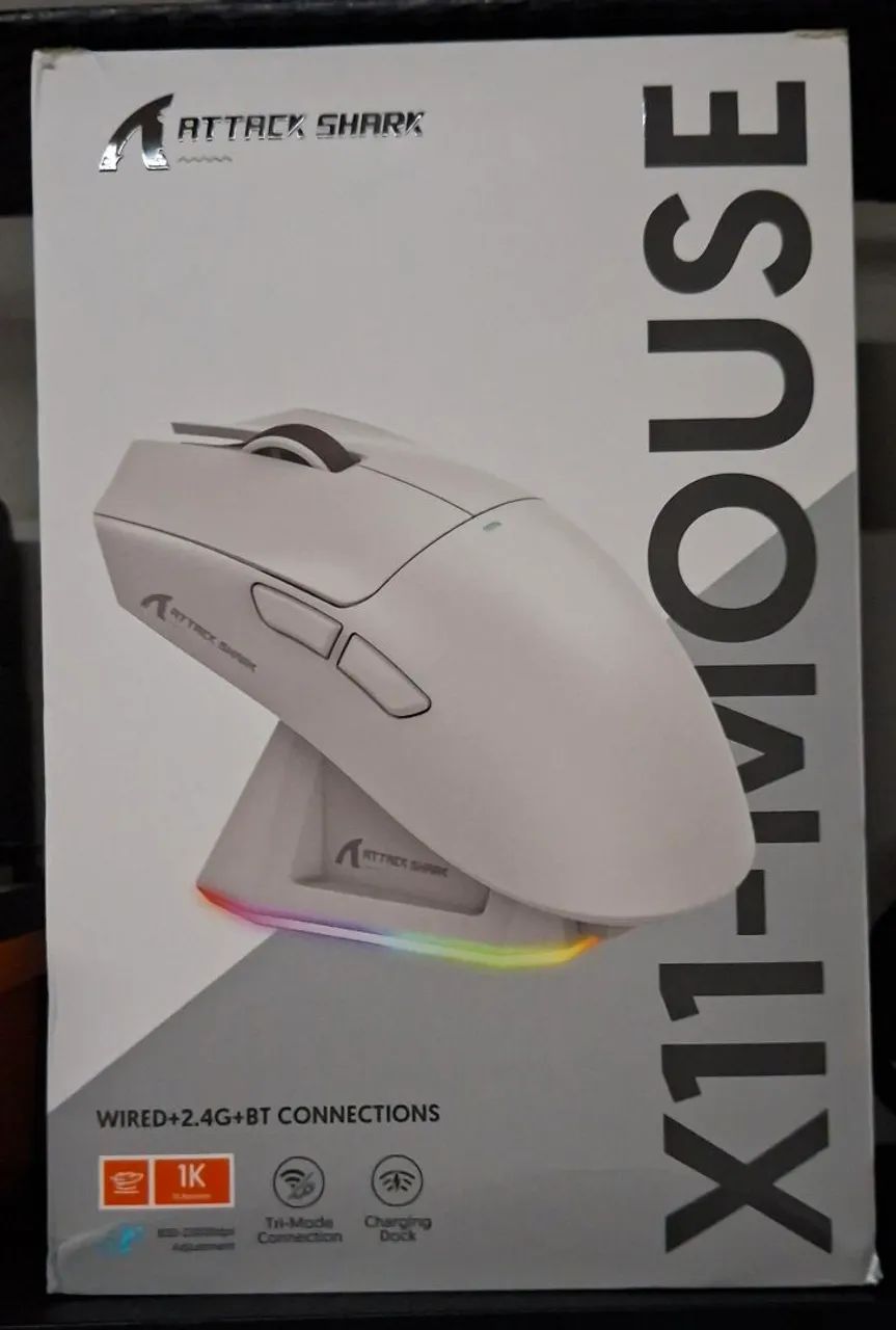 Mouse sem fio x11 Preto 