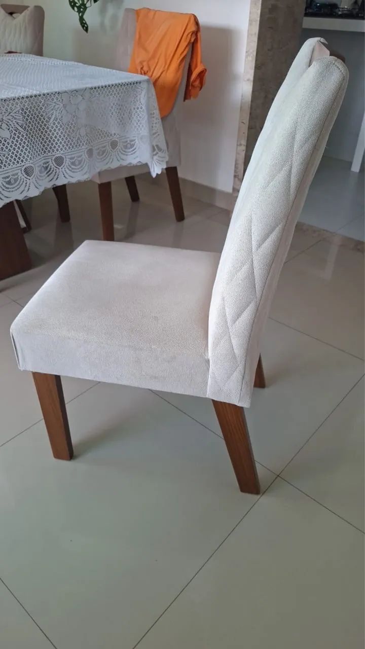 Cadeiras de mesa Estofadas - Foto 4