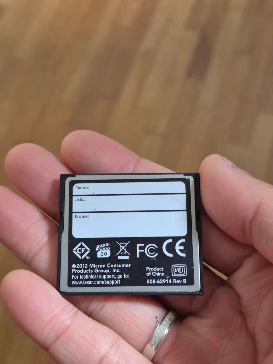 Cf lexar 64gb 800x  - Foto 2