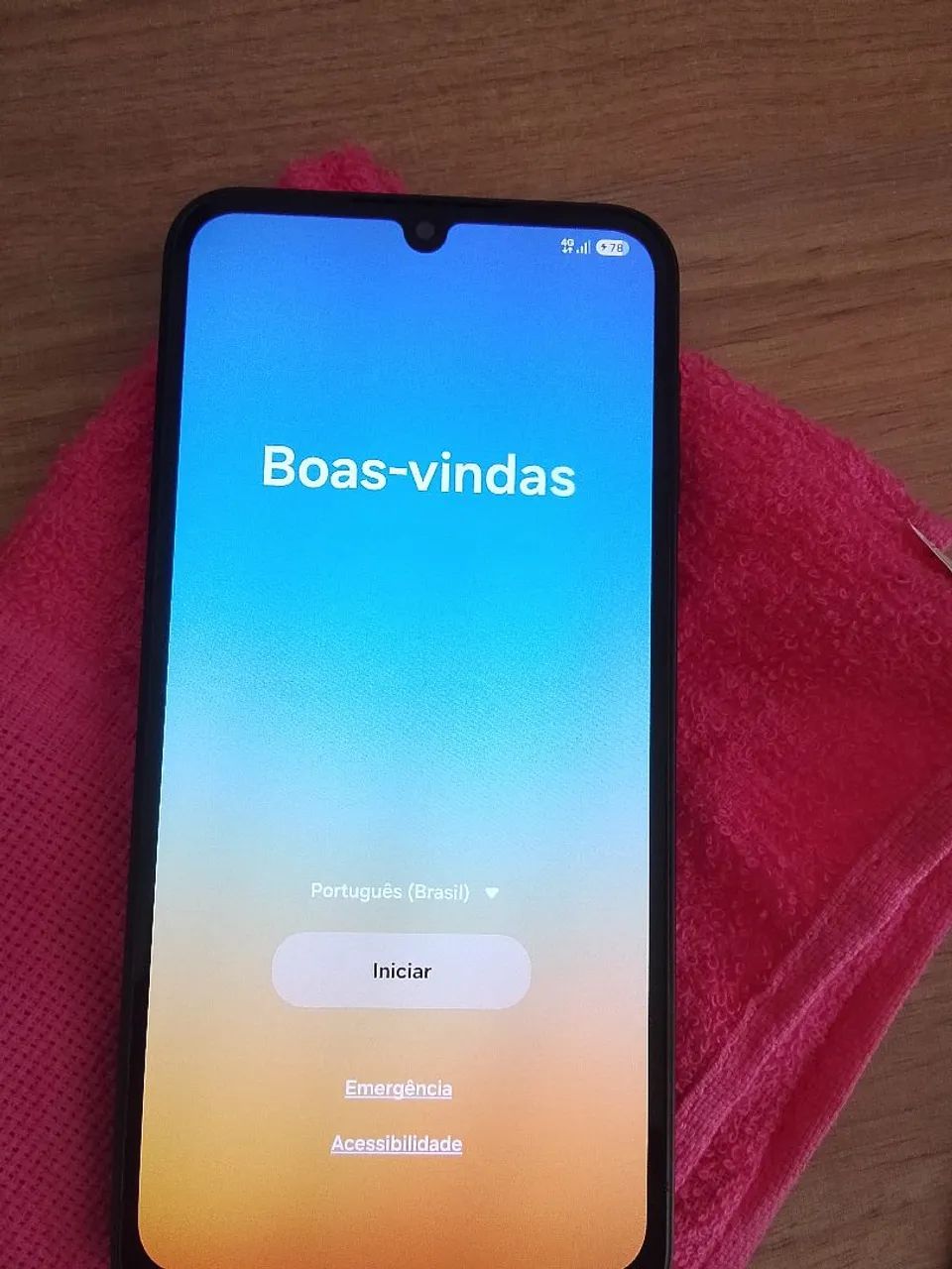 Galaxy A24 consevado