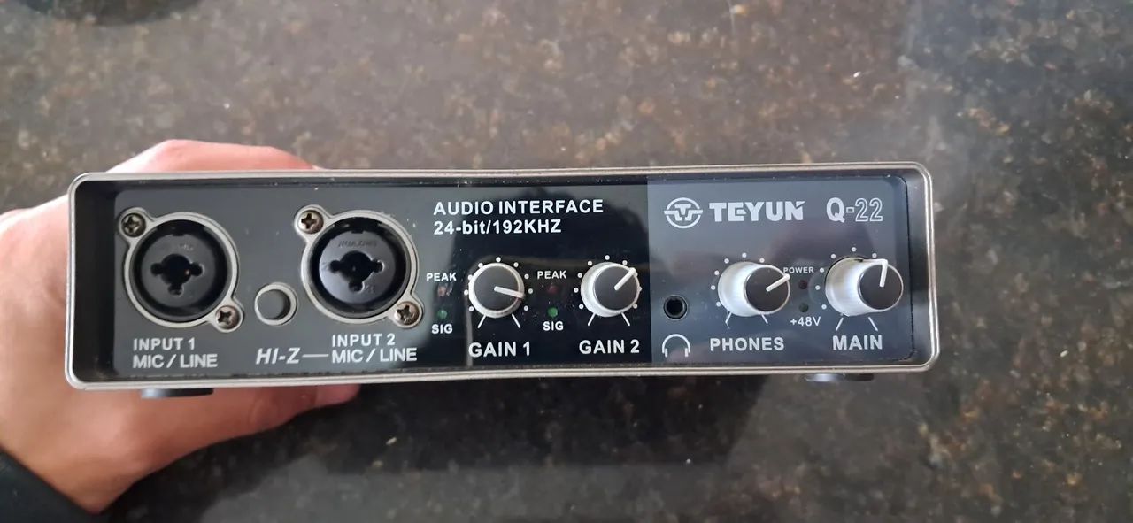 Interface de Audio Teyun Q-22  - Foto 2