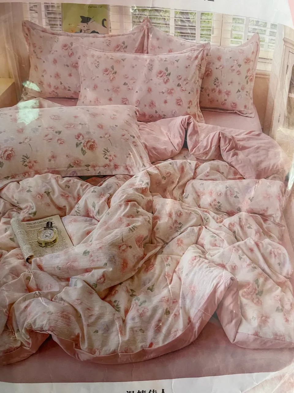 Conjuto de cama de casal 4 peças 