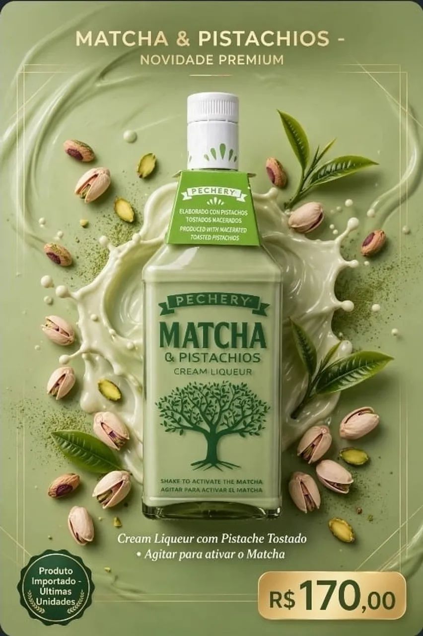 PECHERY MATCHA PISTACHIOS
