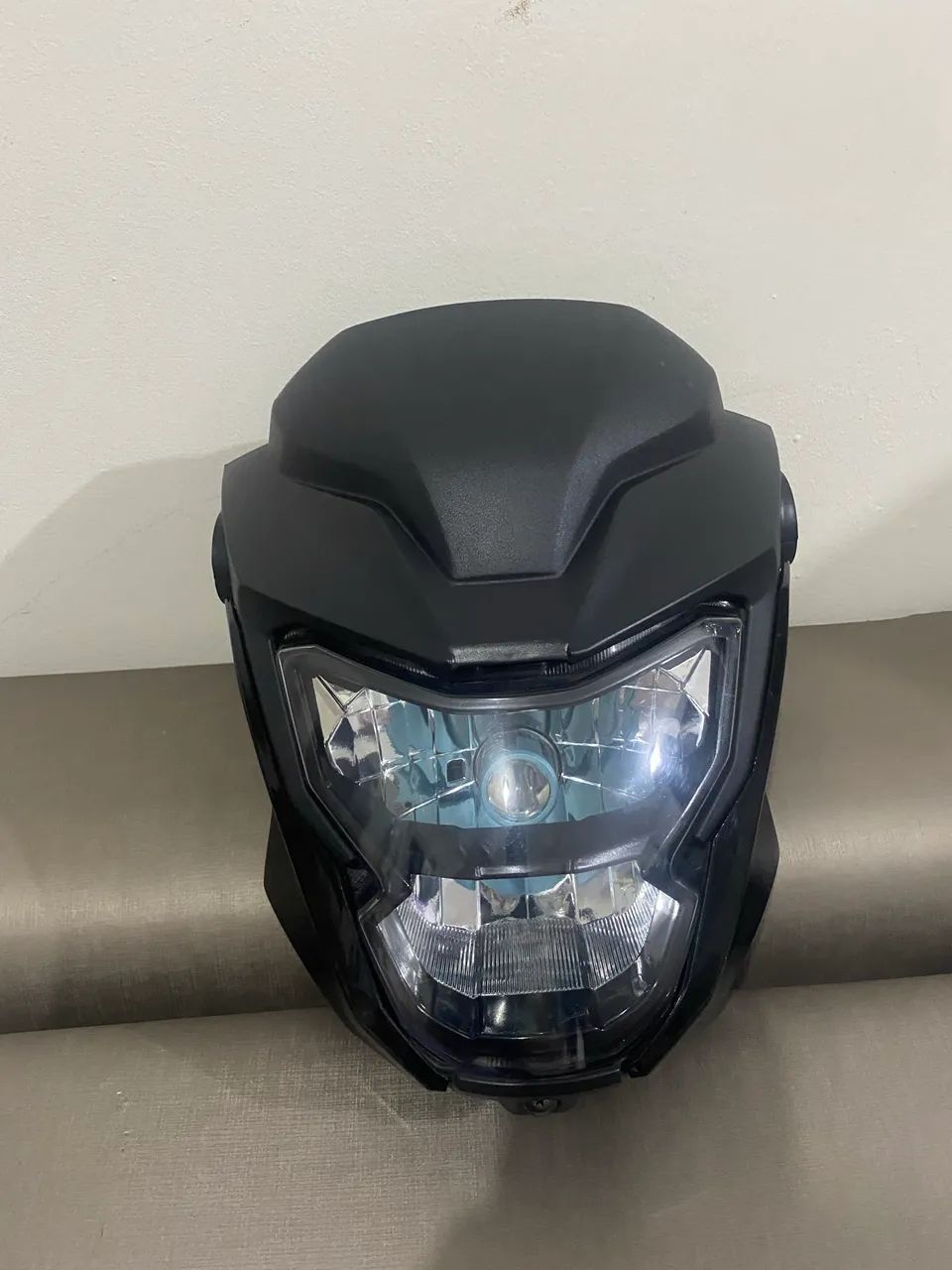Frente Farol Honda Cg Titan Fan 160 2025 Adaptada Para Titan Fan Start 2014 Até 2024