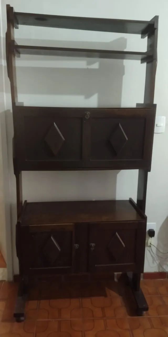 Vintage 1960s Bookshelf
