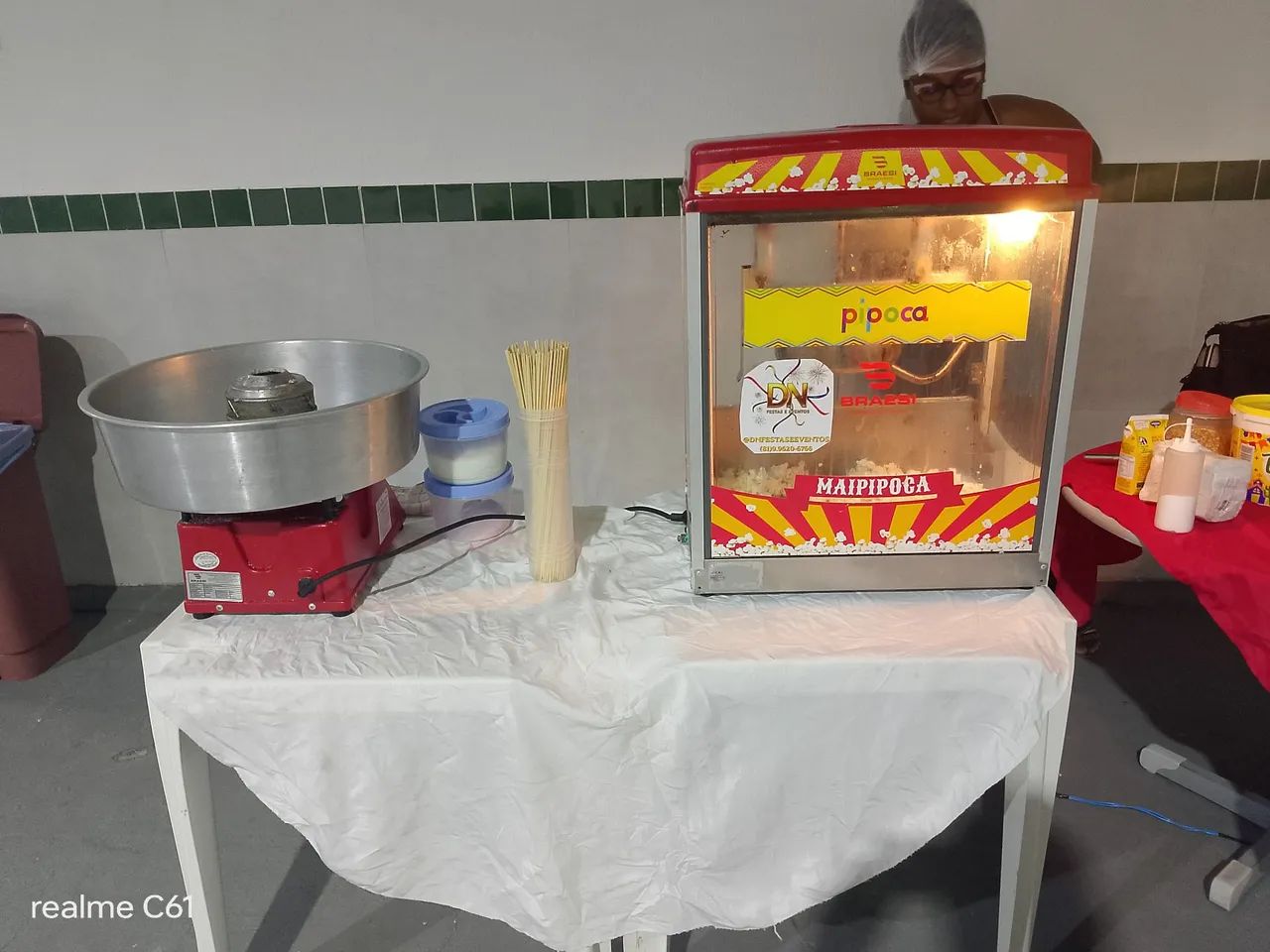 Combo pipoca e algodão doce - Foto 2