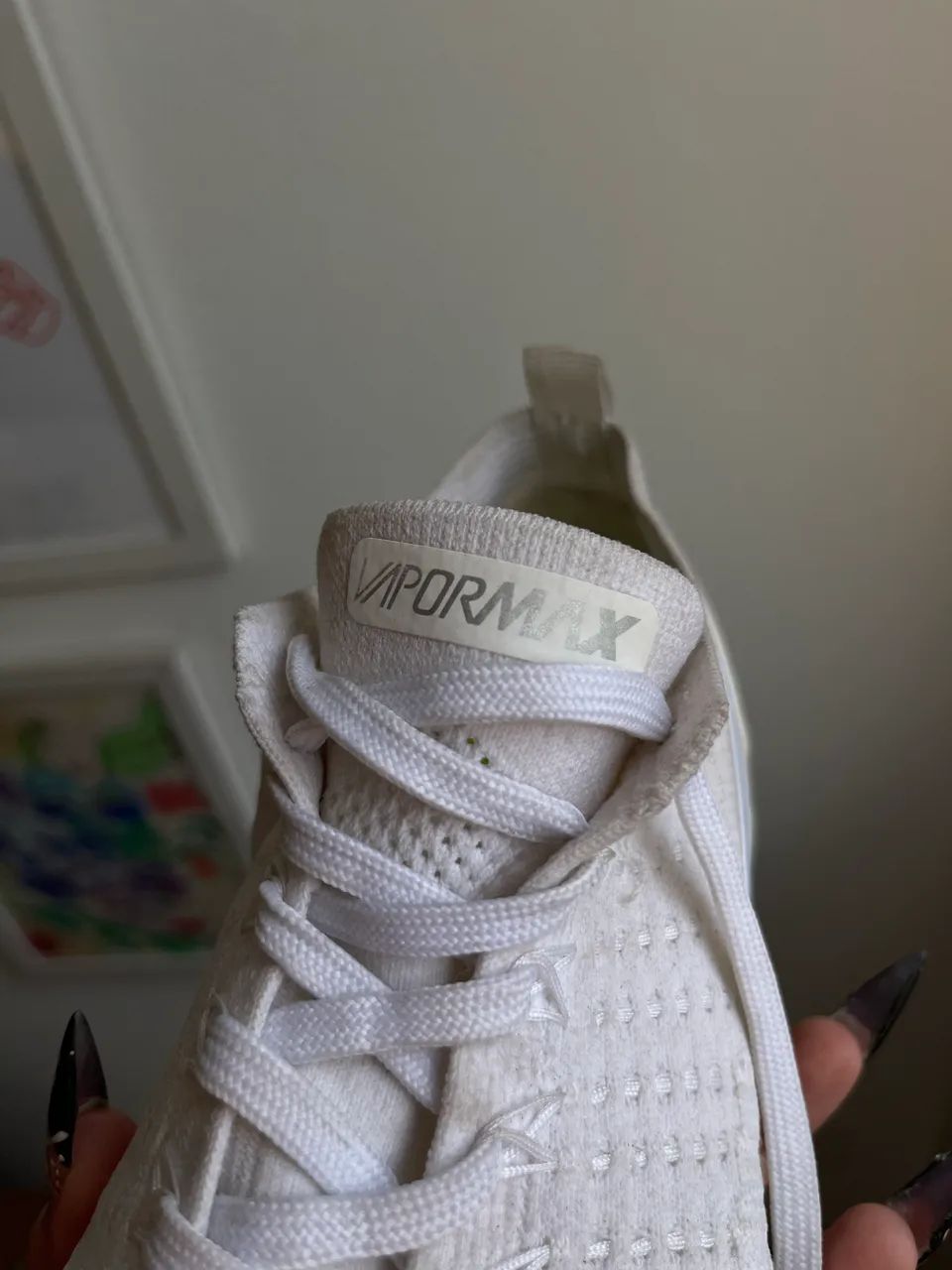 Nike Air VaporMax Flyknit 2 branco - Foto 5