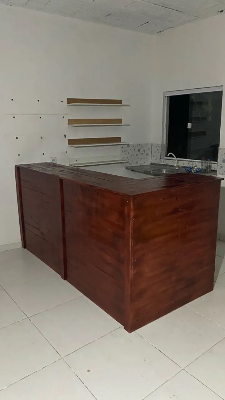 Confecção de balcão de palite do zero - Foto 4