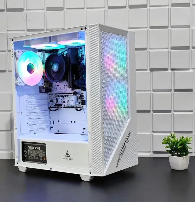 PC Gamer (Novo) Ryzen 5 5600GT, 16 GB RAM, Placa de video VEGA 7, SSD Kingston - Até 12x