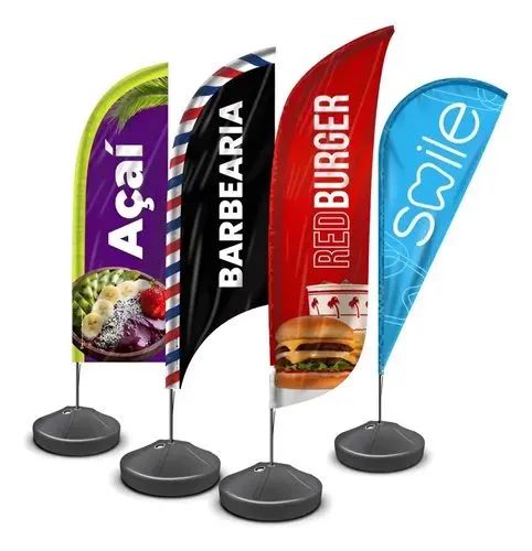 Base e Haste de Wind Banner - Foto 3