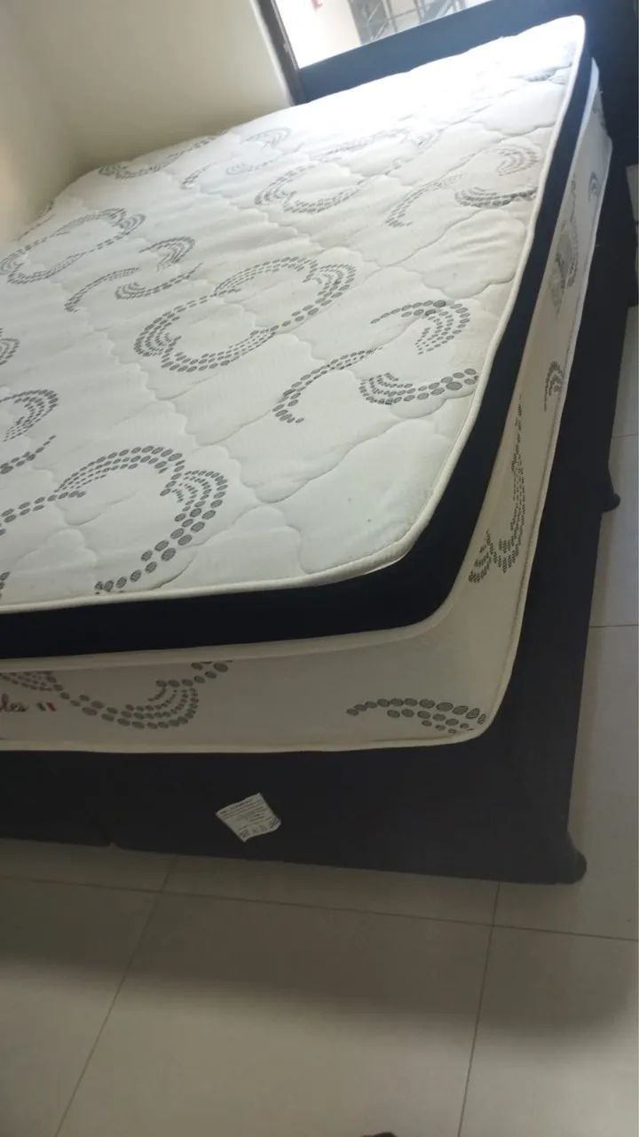 Cama queen molas ensacadas 