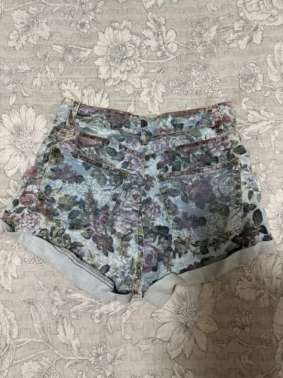short farm estampado floral - Foto 2
