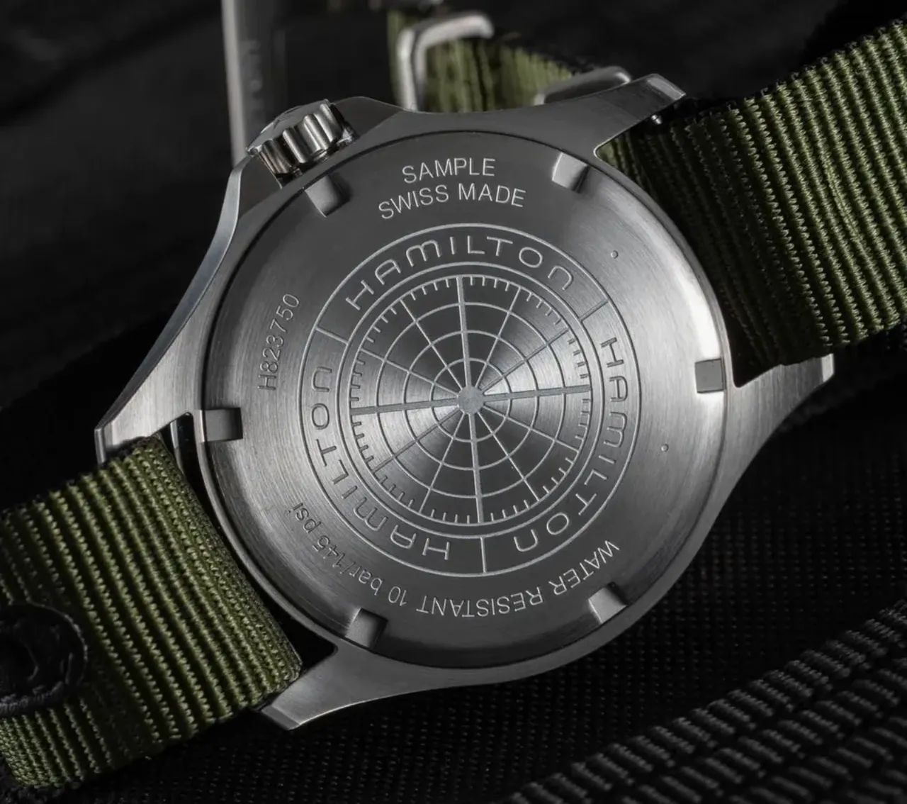 Relógio Hamilton Khaki Navy Scuba Verde Novo - Foto 5