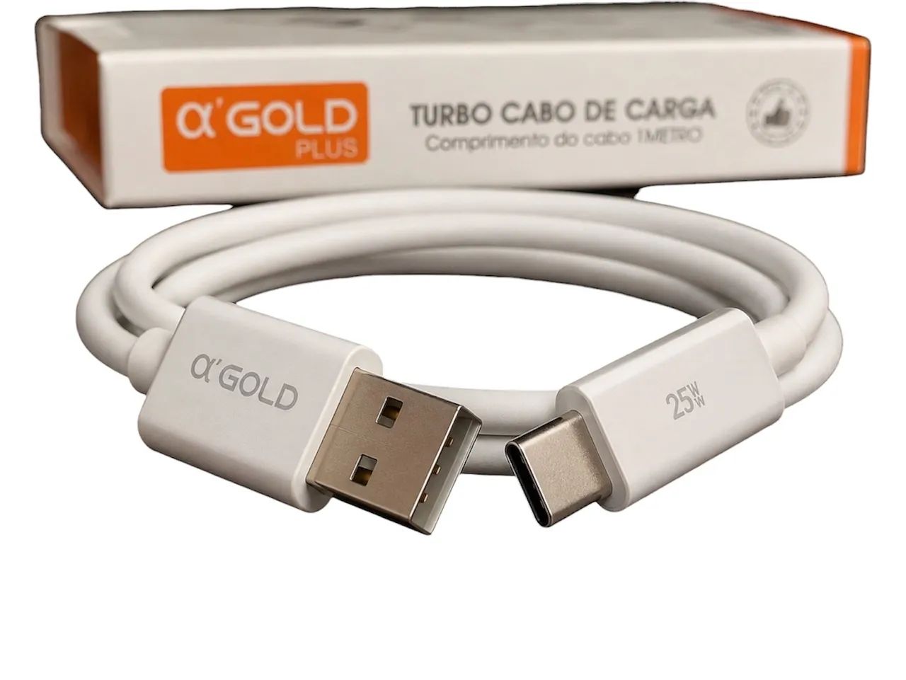 CABO TURBO USB PARA TIPO-C 25W - Foto 2