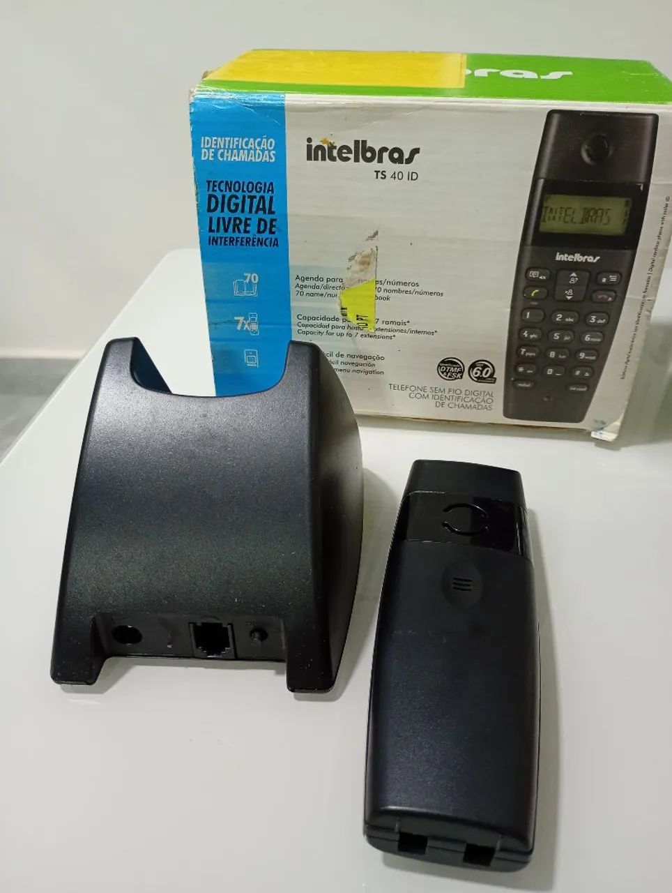 Telefone sem fio digital Intelbras - Foto 2