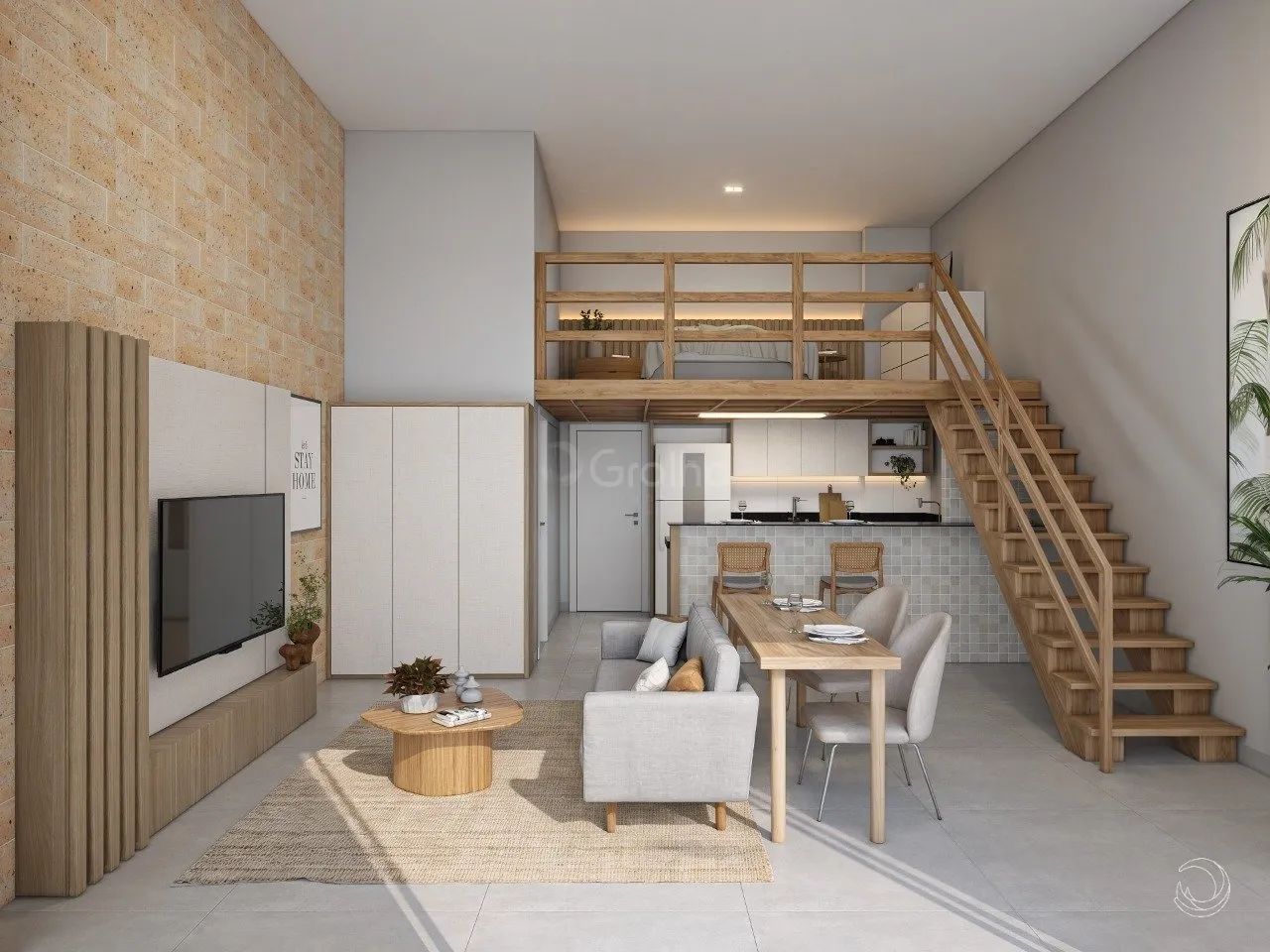 Apartamento com 2 quartos e 74,21m² no Saco Grande - Foto 2