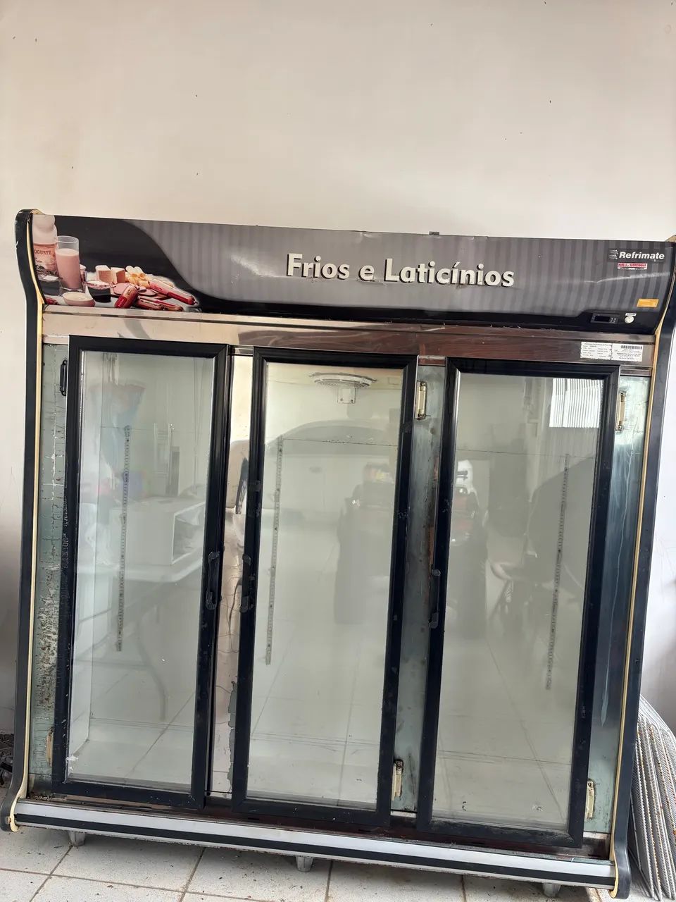 Espositor de laticínios 
