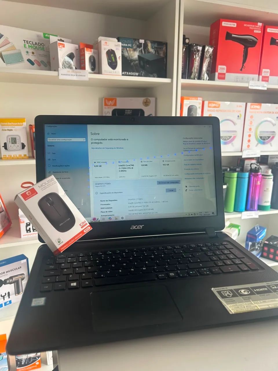Notebook Acer i3- 7 geração  - Foto 2