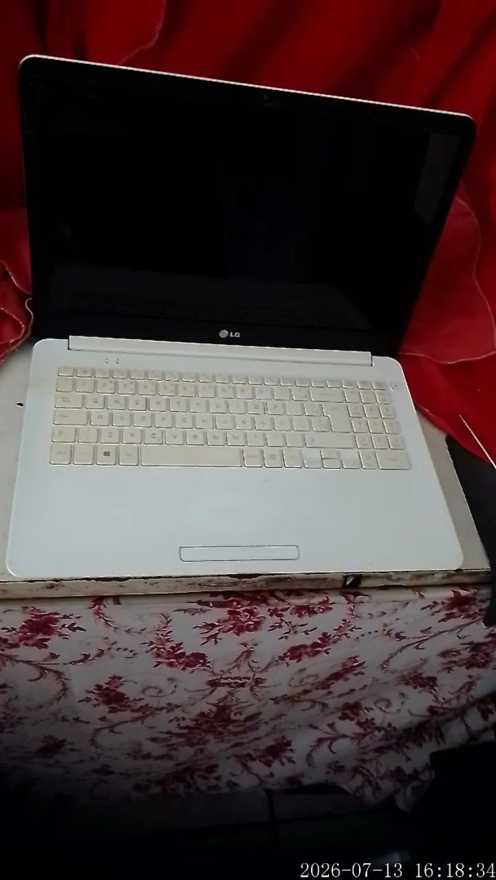 Notebook LG 15.6 polegadas só a bateria ruim o restante funcionando perfeitamente  - Foto 2