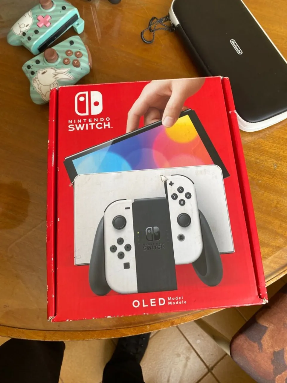 nintendo switch oled - Consoles de Vídeo Game - Coqueiro, Manhuaçu
