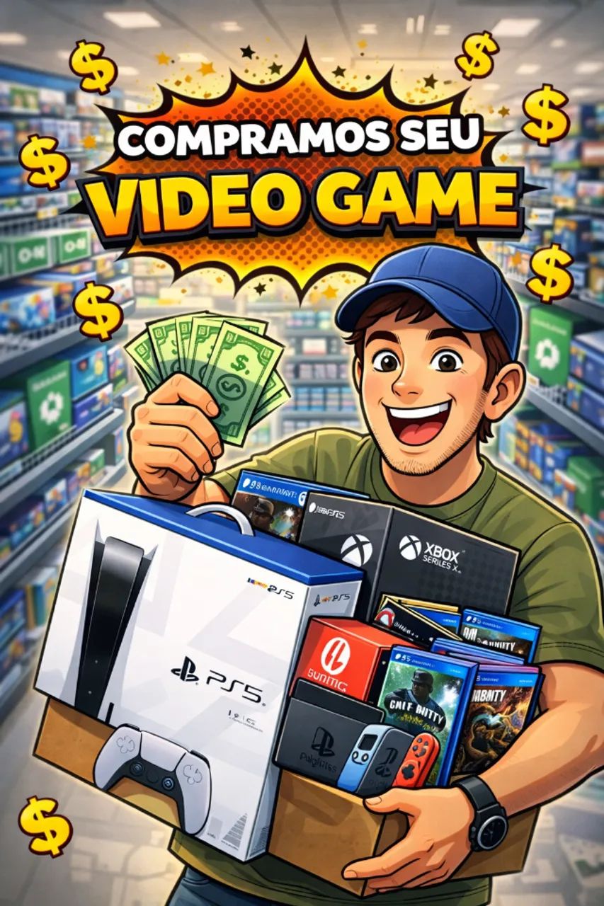 Compramos seu Vídeo Game