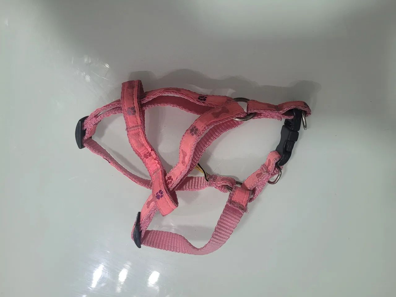 duas coleiras e uma guia para pequenos pets - Foto 3